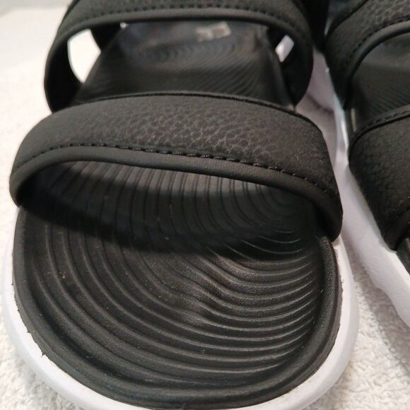 Nike Owaysis Womens Black/White Sandals CK9283-002 Size 8 Adjustable Strap - Picture 12 of 16